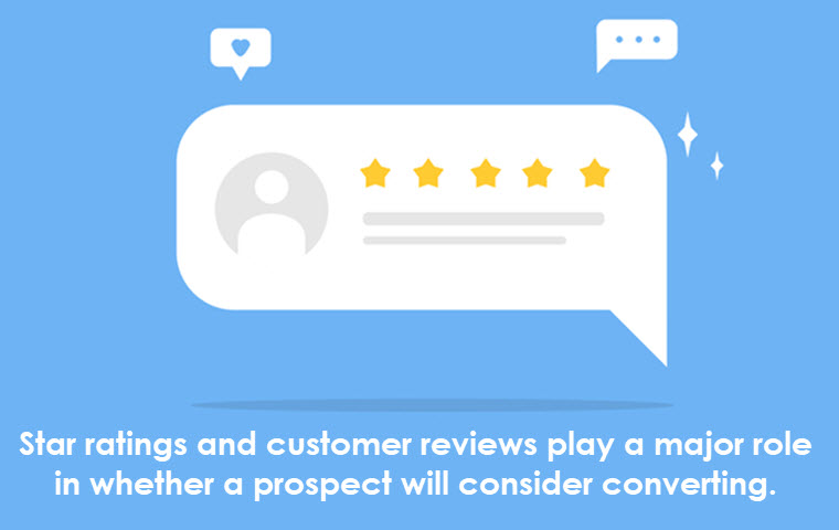 Customer Reviews & Star Rating