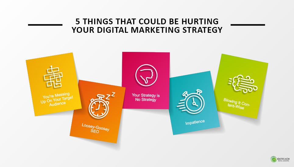 5 Things That Could Be Hurting Your Digital Marketing Strategy