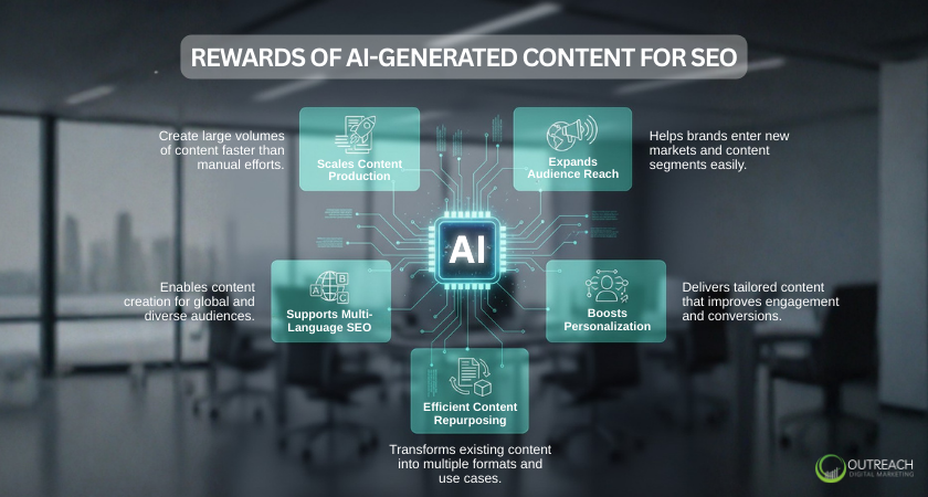 Rewards of AI-Generated Content for SEO